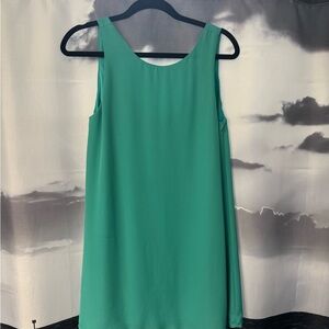 Everly Teal Sleeveless Dress
